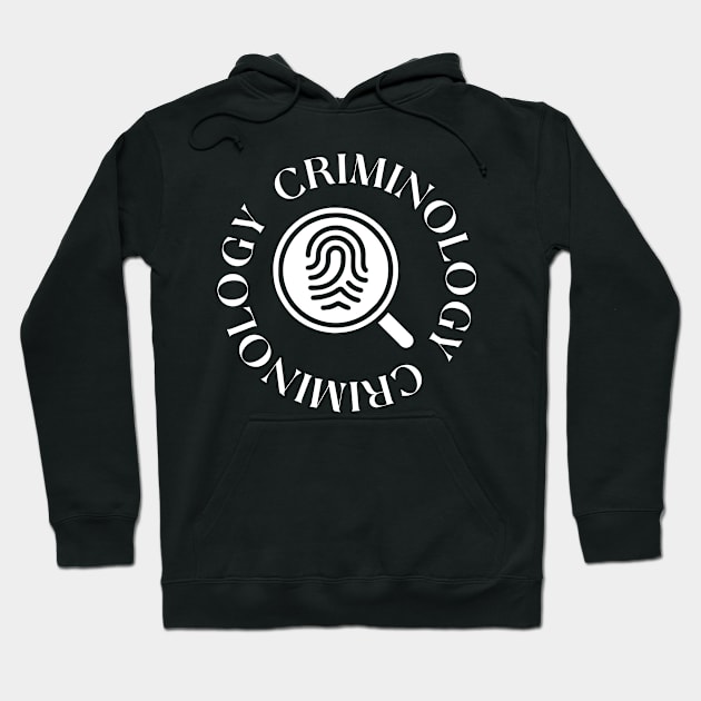 Criminology Hoodie by cecatto1994